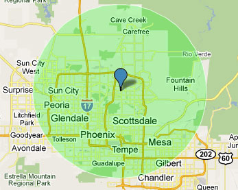 Pool Service Areas
